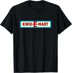 Kwik-e-mart Old School Pop Culture Novelty T-shirt. Fixed Price $13.99.